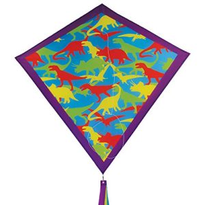 In the Breeze 3267 - Dino Camo 30" Diamond Kite - Fun, Easy Flying Camo Kite