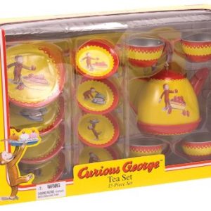 Schylling Curious George Tin Tea Set