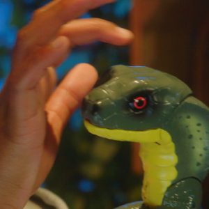 WowWee Untamed Radioactive Raptor - Gamma (Red) - Interactive Toy