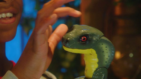 WowWee Untamed Radioactive Raptor - Gamma (Red) - Interactive Toy