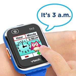 VTech KidiZoom Smartwatch DX2 Special Edition Skateboard Swoosh with Bonus Royal Blue Wristband