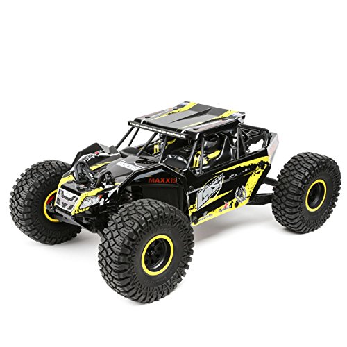 Losi 1/10 2.2 Rock Rey 4WD RC Rock Racer Brushless RTR with AVC and 2800Kv Brushless Power System (Battery and Charger Not Included): LOS03009T1, Yellow