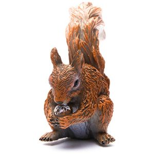 CollectA Woodlands Red Squirrel (Eating) Miniature Toy Figure - Authentic Hand Painted Model