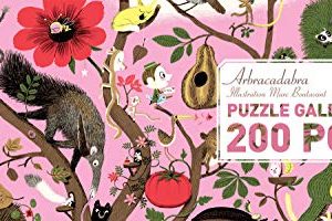 DJECO Abracadabra Gallery Large Jig Saw Puzzle