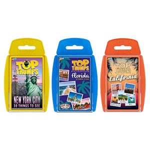 USA Destinations Top Trumps Card Game