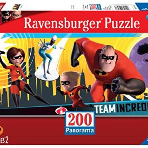 Ravensburger Disney Incredibles 2 - 200 Piece Panorama Puzzle