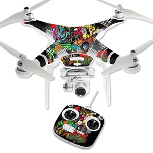 MightySkins Skin Compatible with DJI Phantom 3 Standard Quadcopter Drone wrap Cover Sticker Skins Drag Queens