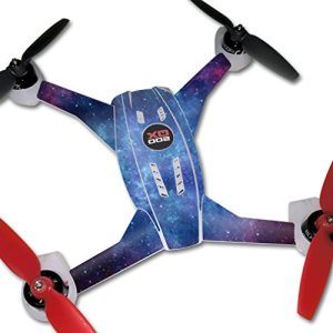 MightySkins Skin Compatible with Blade 200QX Quadcopter Drone wrap Cover Sticker Skins Nebula