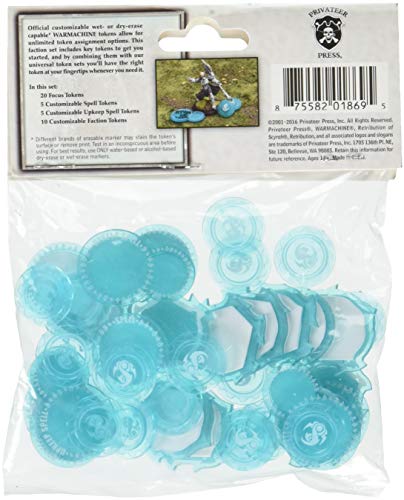 Privateer Press Retribution Token Set Miniature Game PIP91119