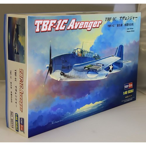 Hobby Boss TBF-1C Avenger Airplane Model Building Kit
