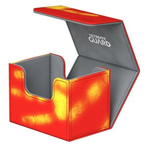 Ultimate Guard Deck Box: Sidewinder 80+ ChromiaSkin Red