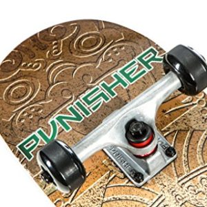 Punisher Skateboards MAYAN Complete Skateboard with Convace Deck