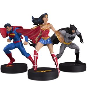 DC Designer Series: Jim Lee Collector Superman, Batman & Wonder Woman 3 Pack Statue Set