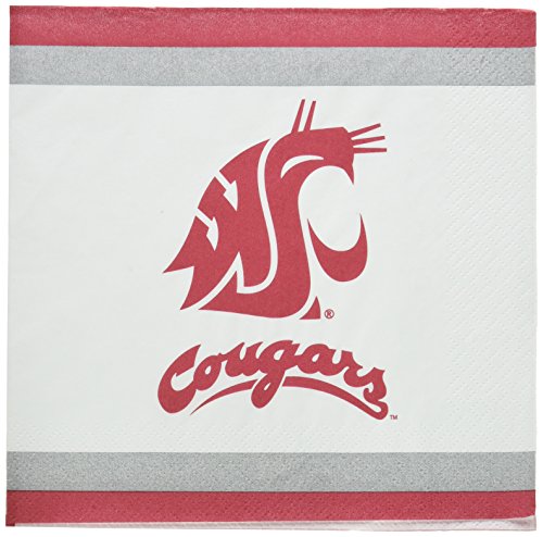 Mayflower Distributing Company 55244 Washington State Lunch Napkin, 6.5-Inch, Multicolor