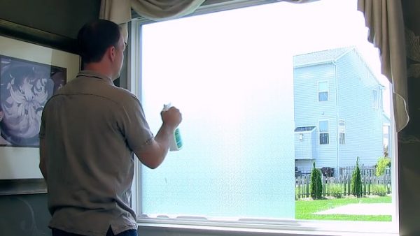 Gila PFW486 Privacy Frosted Film-48 x6.5' Window Film, 48" x 6.5', White