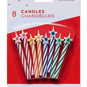 American Greetings Birthday Candles, Stars (6-Count)