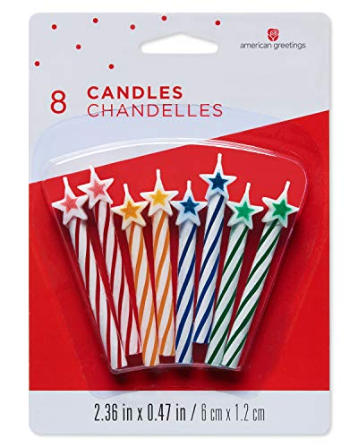 American Greetings Birthday Candles, Stars (6-Count)