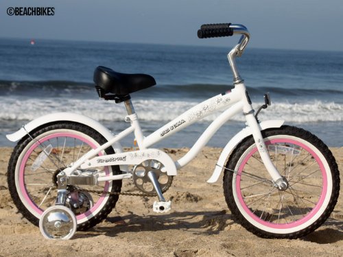 Firmstrong Girl's Bella Bicycle with Training Wheels (16-Inch)