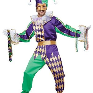 California Costumes Men's Mardi Gras Jester
