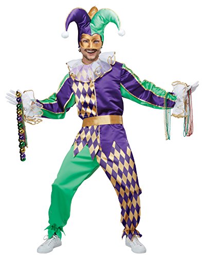 California Costumes Men's Mardi Gras Jester