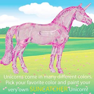 Breyer Stablemates Suncatcher Unicorn Craft Set | 5 Piece Set | 1:32 Scale | Model #4220