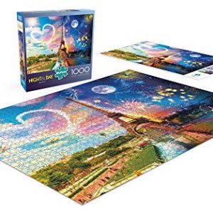 Buffalo Games - Night & Day Collection - Paris Love - 300 Large Piece Jigsaw Puzzle