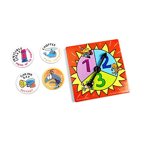 University Games 07010 Dog Man Board Game Attack of The Fleas (Fuzzy Little Evil Animal Squad) Game Based On The Popular Dog Man Book Series by DAV Pilkey, Multi