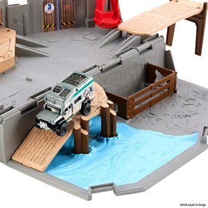 Matchbox Jurassic World Portable Playset Harbor Rescue Playset