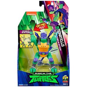 Rise of The Teenage Mutant Ninja Turtle Donatello Side Flip Ninja Attack Deluxe Figure