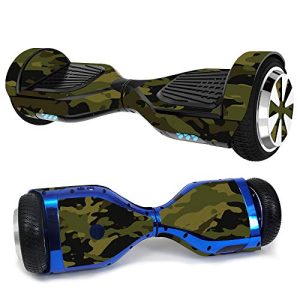 MightySkins Skin Compatible with Hover-1 H1 Hoverboard Scooter - Green Camouflage | Protective, Durable, and Unique Vinyl Decal wrap Cover | Easy to Apply, Remove, and Change Styles | Made in The USA