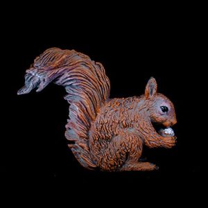 CollectA Woodlands Red Squirrel (Eating) Miniature Toy Figure - Authentic Hand Painted Model