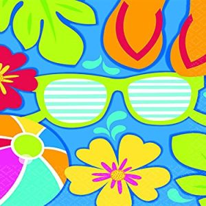 amscan Summer Splash Party Luncheon Napkins | 12 Ct.