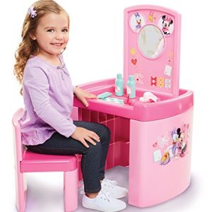Minnie Mouse 63309 Happy Helpers Pretend N' Play Activity Table Set with One Chair, Pink