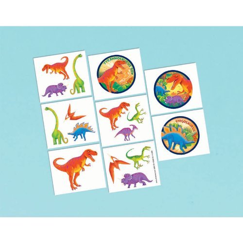 Prehistoric Party Tattoo, Party Favor
