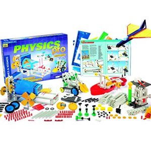 Thames & Kosmos Physics Pro (V 2.0) Science Kit | 96 Page Color Manual | 31 Experiments | Advanced Physics Education Kit | Parents' Choice Silver Award Winner