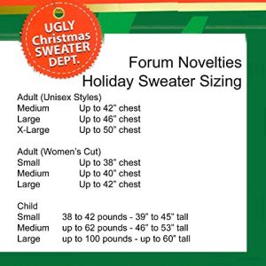 Forum Novelties Adult Everything Ugly Christmas Sweater