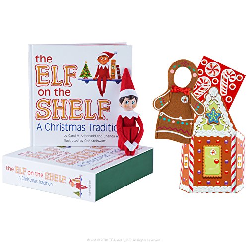 Elf on the Shelf Boy Light with Gingerbread Costume (Amazon Exclusive)