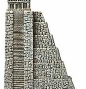 Hydor H2Show Lost Civilization - Left Aztec Pyramid Decoration, 12" x 7" x 2.8"