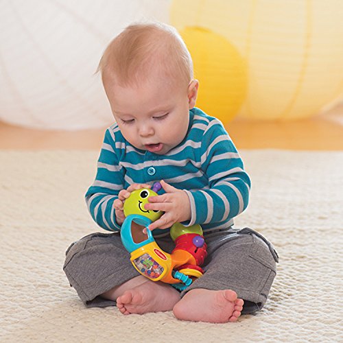 Infantino Topsy Turvy Twist and Play Caterpillar Rattle