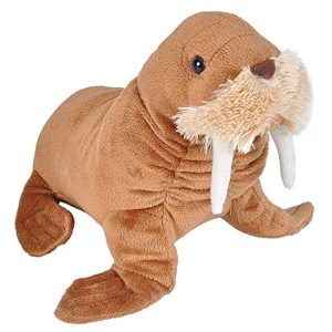 Wild Republic Walrus Plush, Stuffed Animal, Plush Toy, Gifts for Kids, Cuddlekins 8 Inches