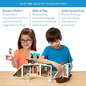 Melissa & Doug Magnetivity Magnetic Tiles Building Play Set – Pirate Cove with Pirate Ship (62 Pieces, STEM Toy, Great Gift for Girls and Boys - Best for 4, 5, 6, 7, 8 Year Olds and Up)