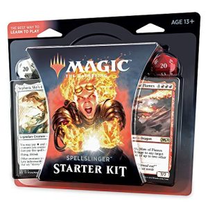 Magic: The Gathering Spellslinger Starter Kit Core Set 2020 (M20) | 2 Starter Decks | 2 Dice | 2 Learn to Play Guides