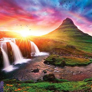 Buffalo Games - Photography- Iceland Sunset - 300 Large Piece Jigsaw Puzzle