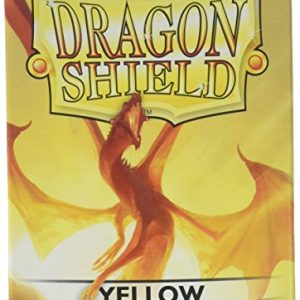 Arcane Tinman Dragon Shield Sleeves - Matte Yellow Card Sleeves
