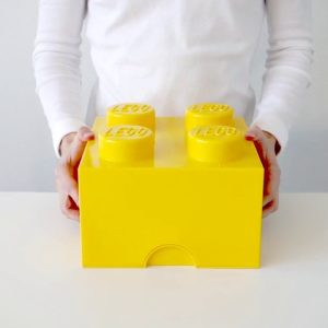LEGO Round Storage Box 1, Yellow