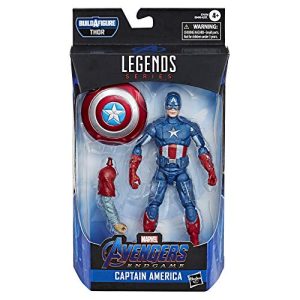 Avengers Marvel Legends Series Endgame 6" Collectible Action Figure Captain America Collection, Includes 1 Accessory