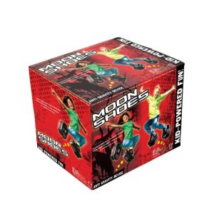 Big Time Toys Moon Shoes Bouncy Shoes - Mini Trampolines For your Feet - One Size