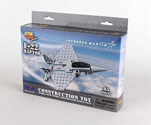 Daron F-22 Best Lock Construction Toy (80 Pieces)