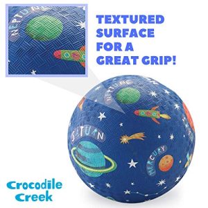Crocodile Creek Solar System Playground Ball, Blue, 5"