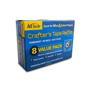 AdTech 05674 Permanent Crafter's Tape Refills, single unit